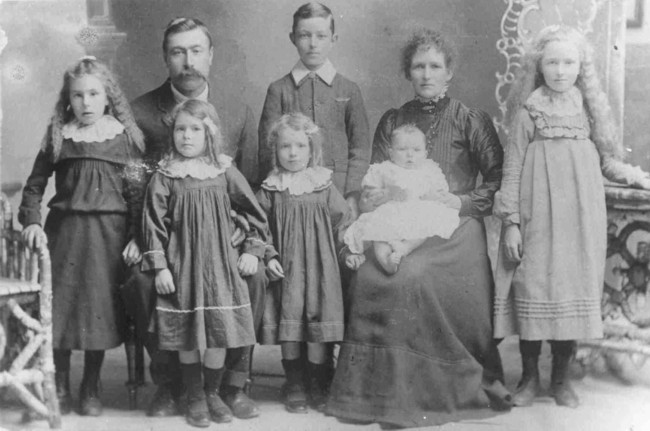 Family of John Alphonsus Frederick Rush. 
